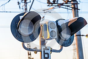 Railway traffic banning traffic on road Travel