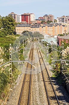 Railway of train
