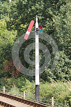Railway Train Signal.