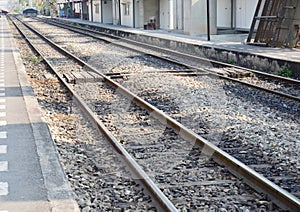 Railway Train at Thailand