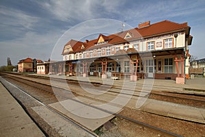 Railway in Uherske Hradiste
