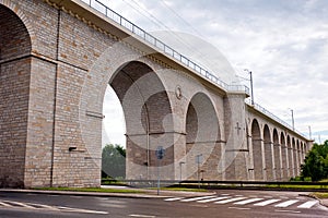 Railway viaduct in Boleslawiec