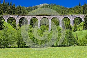 Železniční viadukt u Telgártu, Slovensko