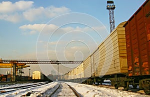 Railway yard