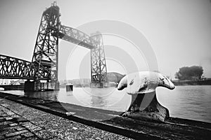 Railwaybridge De Hef Rotterdam