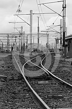 Railyards - Black & White