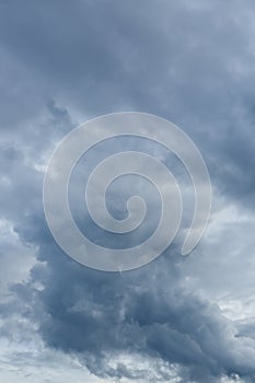 Rain cloud dramatic moody sky background