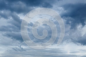 Rain cloud dramatic moody sky background