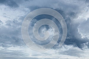 Rain cloud dramatic moody sky background