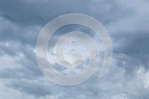 Rain cloud dramatic moody sky background