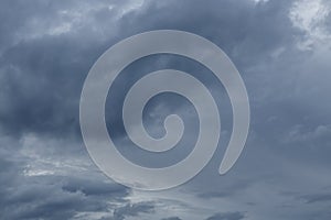 Rain cloud dramatic moody sky background