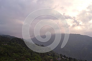 After Rain Cloud Photo Shoot Himalayas India