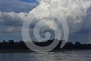 Rain clouds and black sky textured background. Danger storm cloud, Black cloud and thunder storm, Dark sky and motion clouds