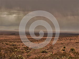 Rain Clouds over Deming, New Mexico photo