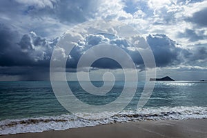 Rain Clouds At Waimanalo