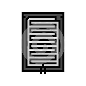 rain detection sensor color icon vector illustration photo