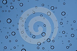 The Rain dot water For background image of blurry