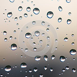 Rain drops backgroud