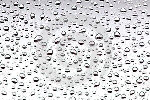 Rain drops on the glass, background. water drop background texture