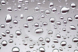 Rain drops on the glass, background. water drop background texture