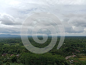 Rain in the midllle town