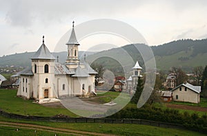 Rain in the monastery