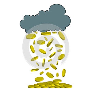 Rain of money
