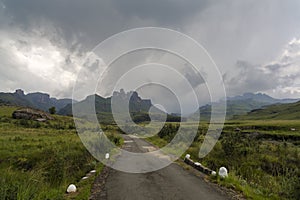 Rain in the mountains