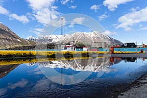 After the rain in Olafsfjordur, Iceland