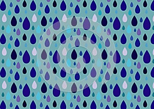 Rain pattern photo