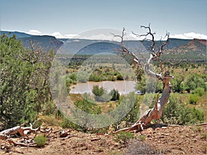 Rain Pond in Canyon Rims Recreational Area