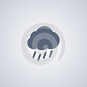 Rain, Rainy, vector best flat icon