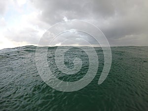 Raining in the openwater