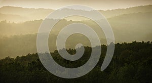 Rain Shower Panorama