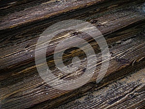 Rain Soaked Wooden Steps to the Beach - Background