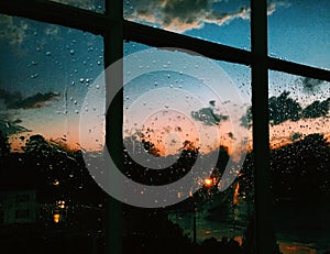 Rain & Sunset