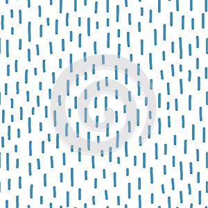 Rain vector pattern. It s rainy, season background in simple flat style