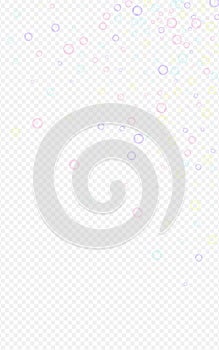 Rainbow 3d Circle Water Transparent Background.