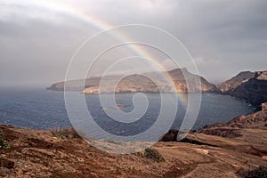 Rainbow above the bay