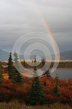 Rainbow in Alaska