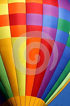 Rainbow at the Albuquerque International Balloon Fiesta photo