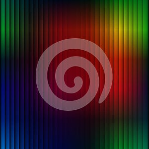 Rainbow Background Colorful Stripe Vector