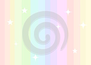 Rainbow background in pastel colours