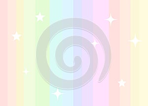 Rainbow background in pastel colours photo