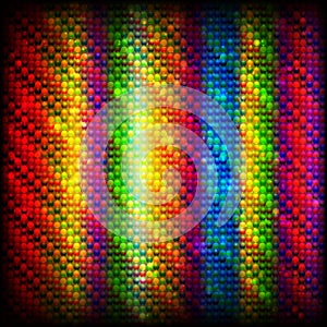 Rainbow ball background