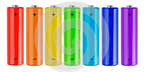 Rainbow batteries