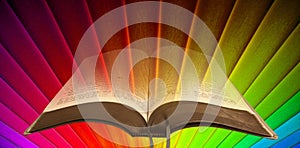 Rainbow bible spiritual light