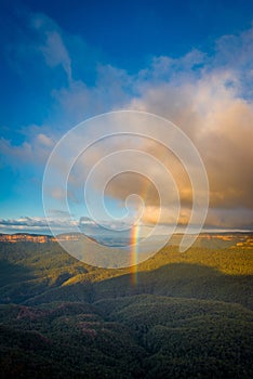 Rainbow in Blue Mountains