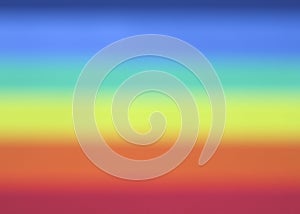 Rainbow Blur Background