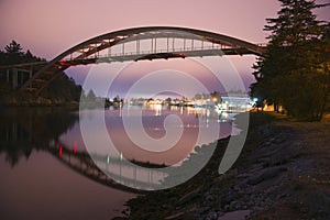 Rainbow Bridge Connects LaConner to Reservation photo